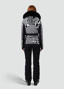Elodie Ski Jacket Black&White